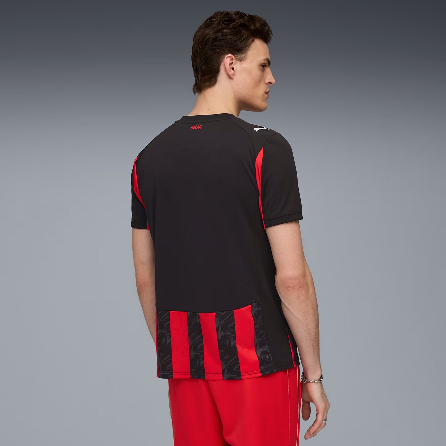 PUMA AC Milan 25/26 Home Jersey – Red & Black Flames of the Rossoneri