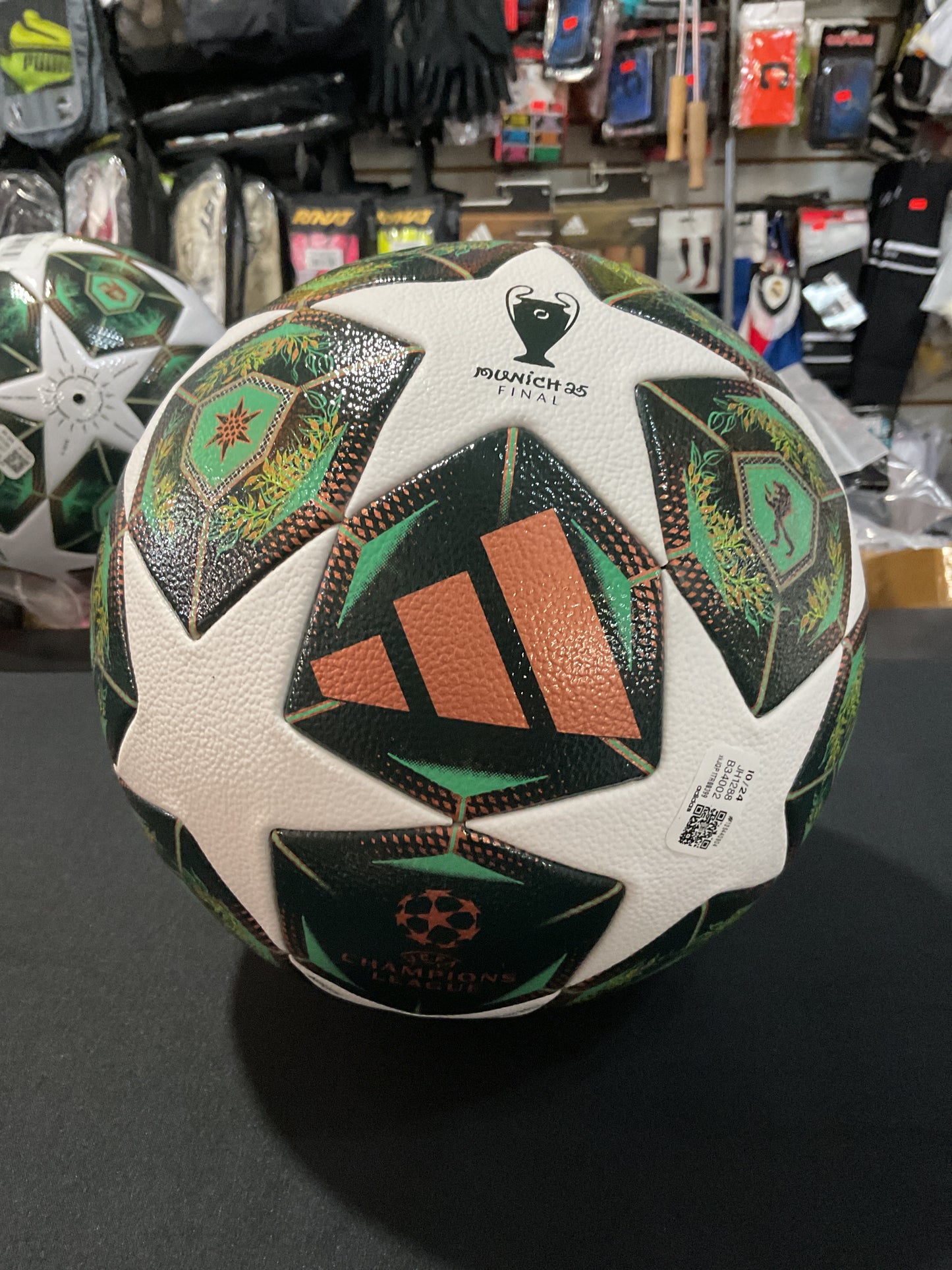 ADIDAS 2025 UEFA CHAMPIONS LEAGUE COMPETITION BALL Size 5 front