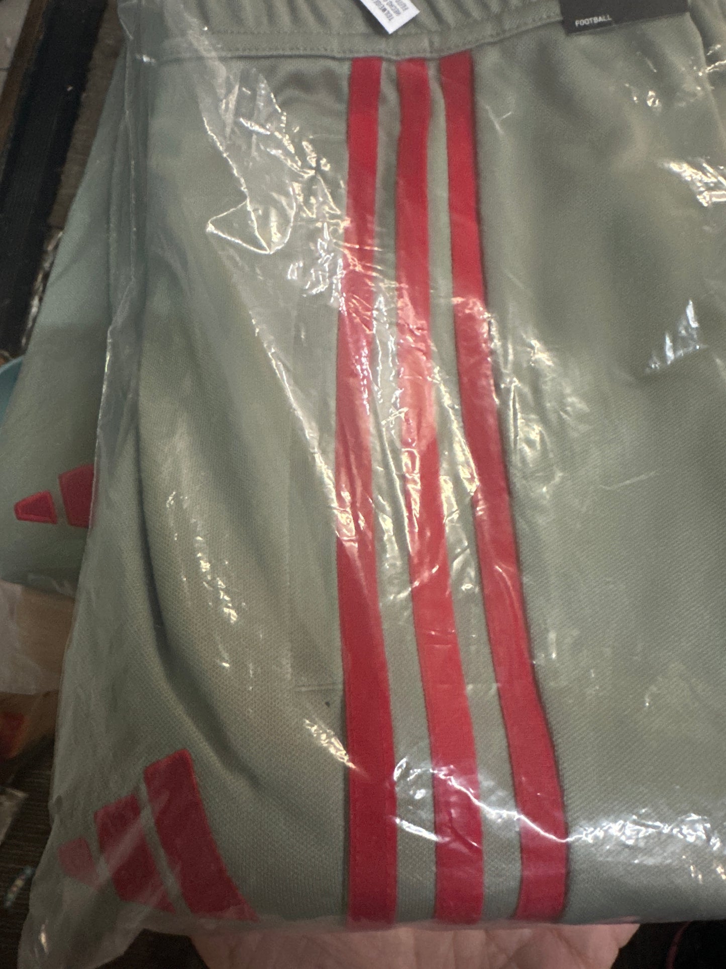 Men's Tiro 23 League Track Pants - Silver / Red