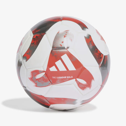 adidas Tiro League Sala Ball front view white / red / iron metallic