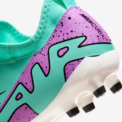 Kids Nike Zoom Mercurial Vapor 15 Academy MG – Hyper Turquoise/White