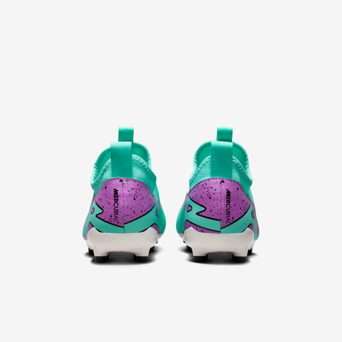 Kids Nike Zoom Mercurial Vapor 15 Academy MG – Hyper Turquoise/White
