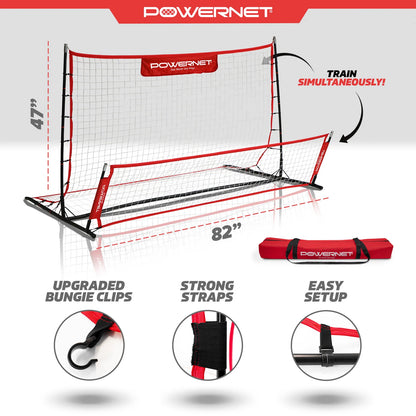 Fast Pass Rebounder Soccer Trainer 6x4 FT