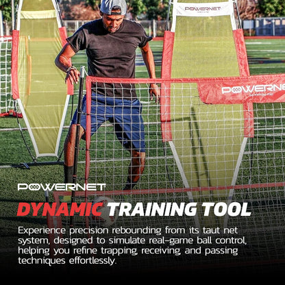 Fast Pass Rebounder Soccer Trainer 6x4 FT