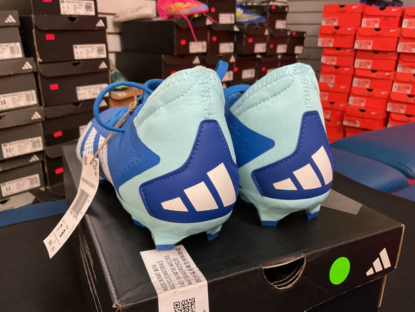 back ADIDAS PREDATOR ACCURACY.3 FG (BLUE/WHITE)