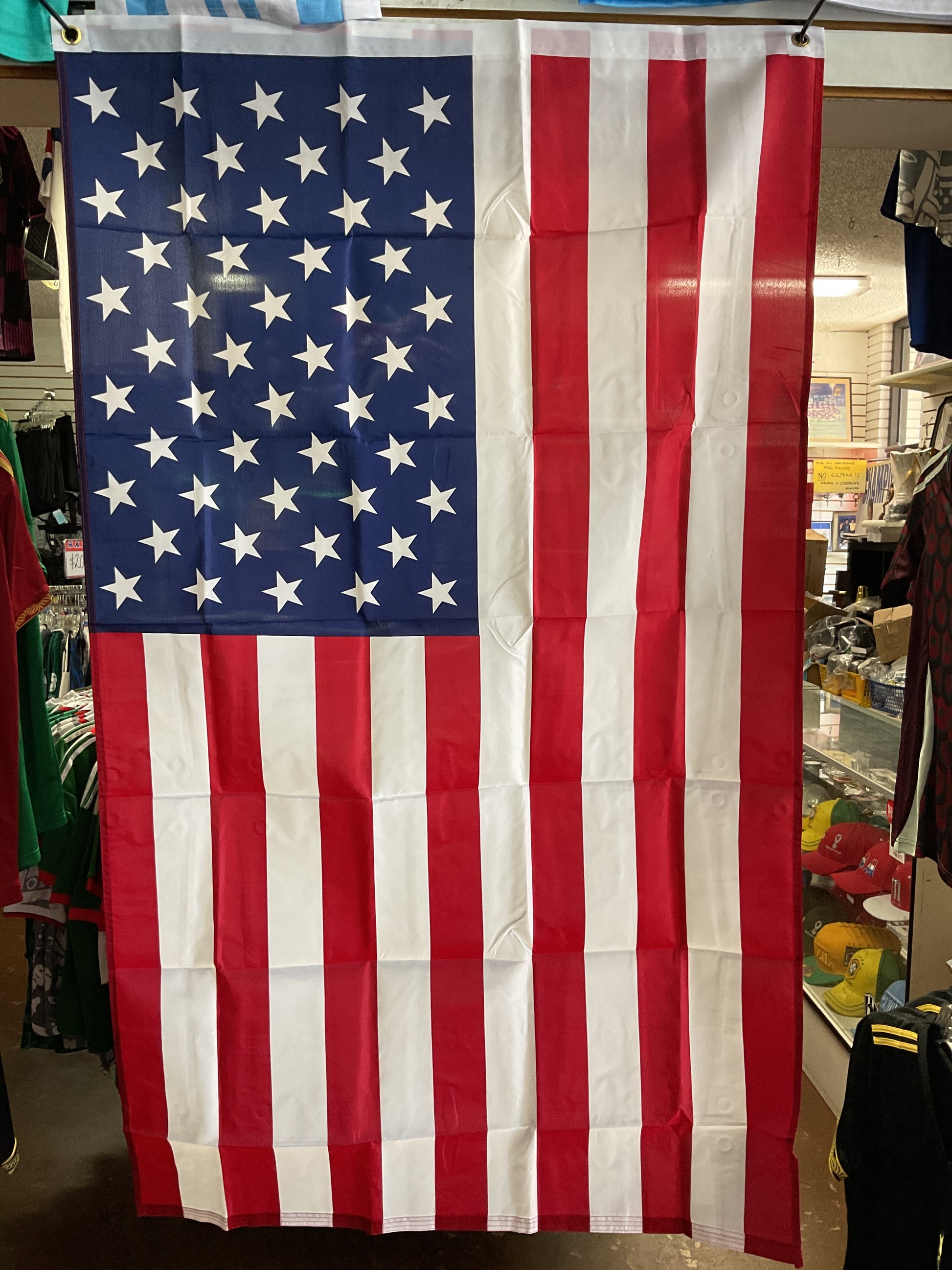 usa flag front