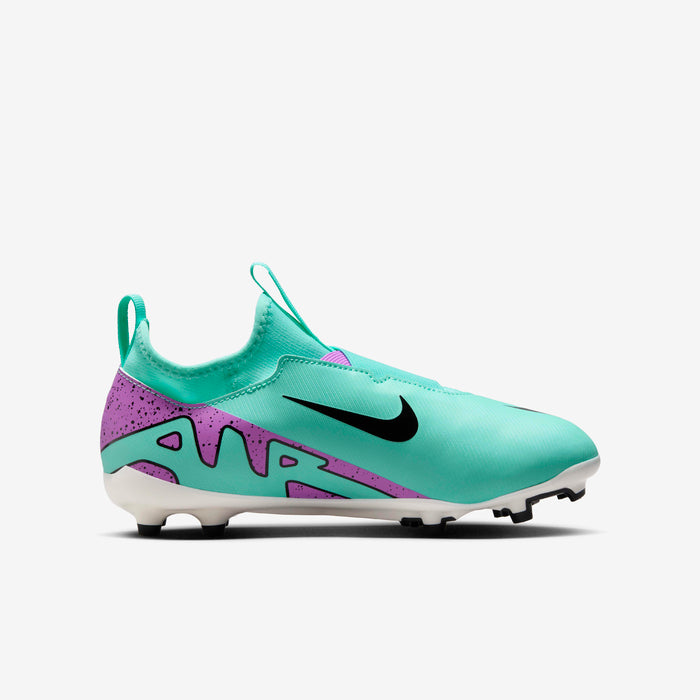 Kids Nike Zoom Mercurial Vapor 15 Academy MG – Hyper Turquoise/White
