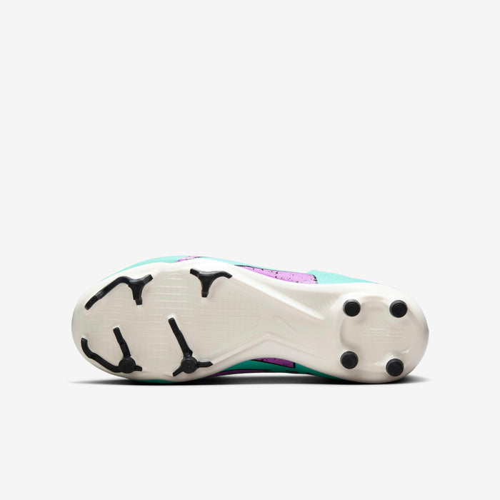 Kids Nike Zoom Mercurial Vapor 15 Academy MG – Hyper Turquoise/White