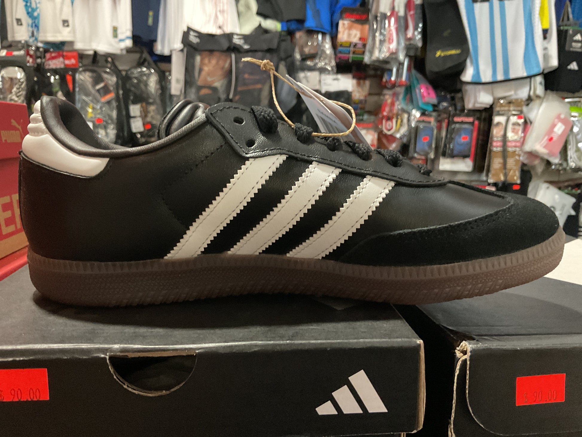 inside ADIDAS SAMBA