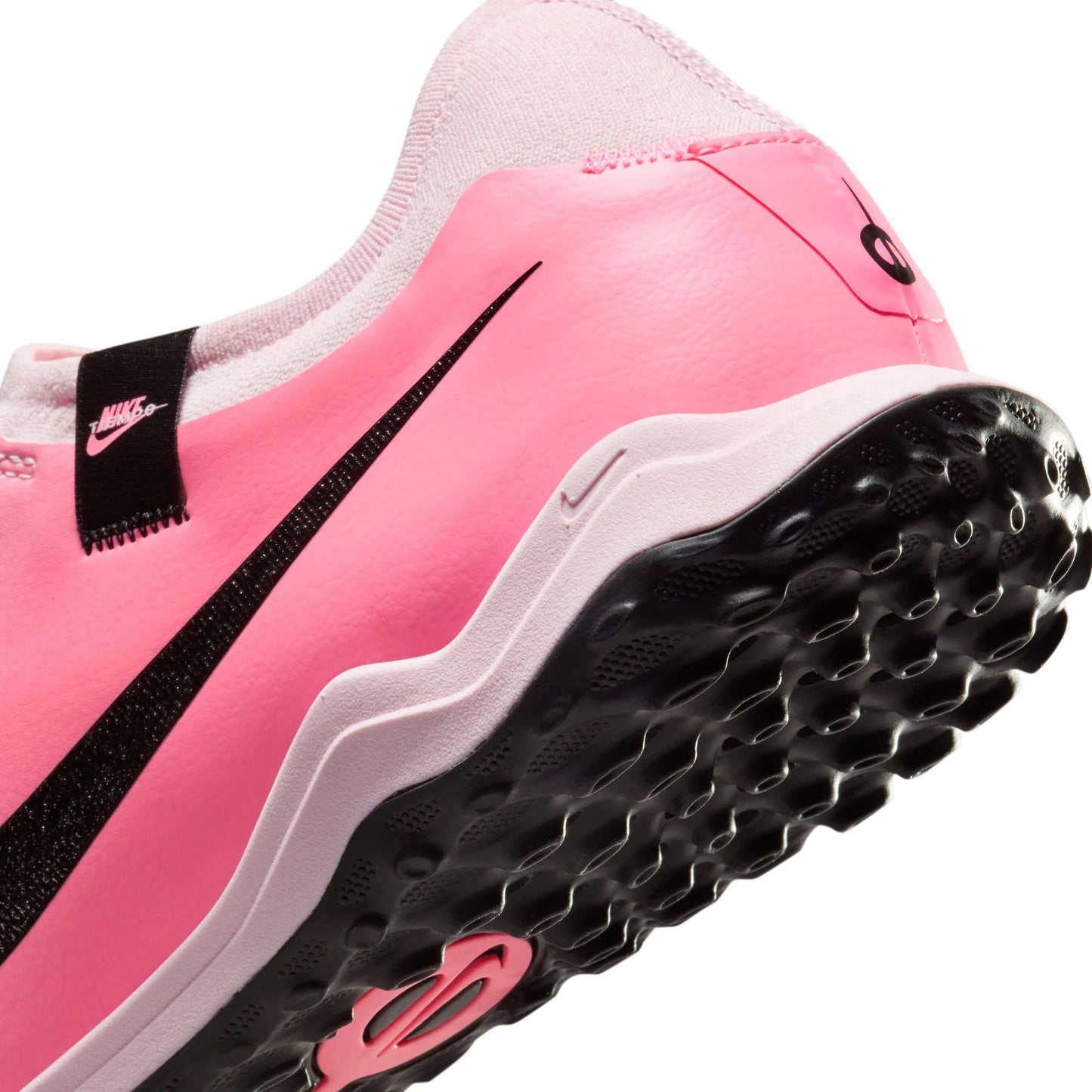 Nike Tiempo Legend 10 Pro DV4336-601 close up view Pink Foam Black