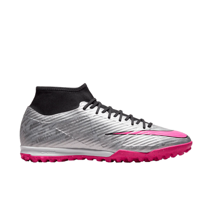 Nike Zoom Superfly 9 Academy XXV TF – Metallic Silver / Hyper Pink / Black / Volt