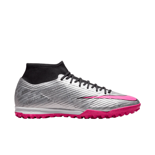 Nike Zoom Superfly 9 Academy XXV TF – Metallic Silver / Hyper Pink / Black / Volt