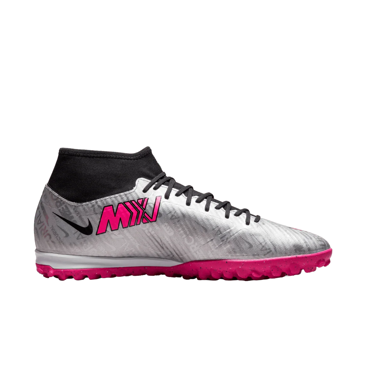 Nike Zoom Superfly 9 Academy XXV TF – Metallic Silver / Hyper Pink / Black / Volt