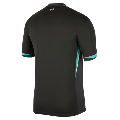 Nike Liverpool FC 2024/25 Stadium Away Jersey – Black/Washed Teal