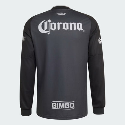 Club América 26/27 Away Long Sleeve Jersey – Black / Carbon