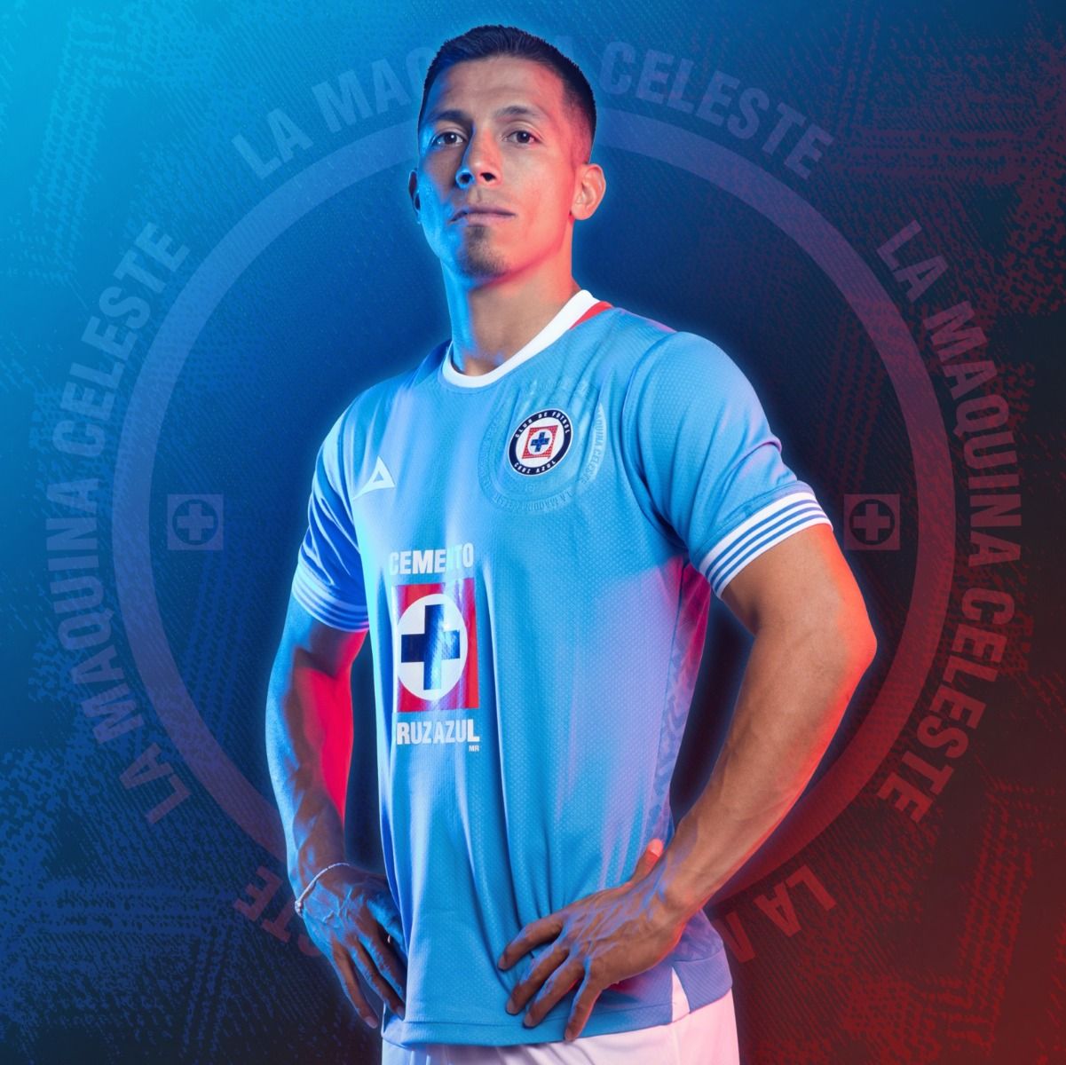 Pirma Cruz Azul Home Jersey 24/25 – Blue / White