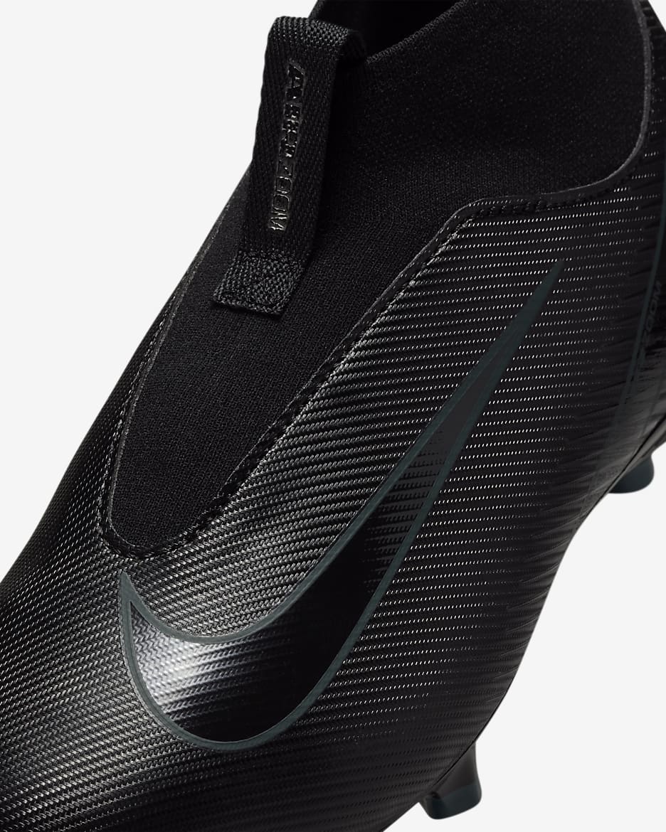 laceless Nike Jr. Mercurial Superfly 10 Academy Kids