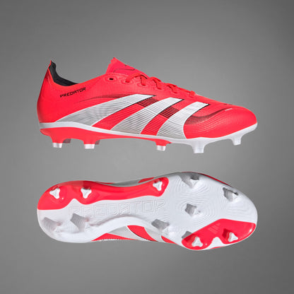 PREDATOR LEAGUE FIRM/MULTI-GROUND CLEATS (Lucid Red / Cloud White / Core Black)