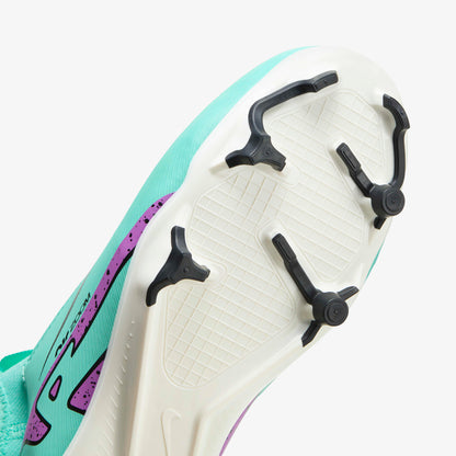 Kids Nike Zoom Mercurial Vapor 15 Academy MG – Hyper Turquoise/White