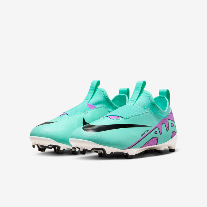 Kids Nike Zoom Mercurial Vapor 15 Academy MG – Hyper Turquoise/White